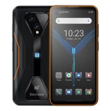 Blackview BL5000 5G Game Rugged Phone, 8GB+128GB Triple Back Cameras, Waterproof Dustproof Shockproof, 4800mAh Battery, 6.36 inch Android 11.0 MTK6833 Dimensity 700 Octa Core up to 2.2GHz, OTG, NFC, Network: 5G (Orange)