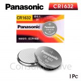 PANASONIC CR1632 1 Pcs 3V Lithium Battery 1632 DL1632 Genuine