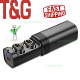T&G TG909 TWS In-Ear Mini Dual Channel Stereo Bluetooth Earphones with LED Display(Black Gold)