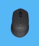 Logitech M280 USB Wireless Full Size Mouse - Black