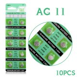 10pcs/pack LR721 362 AG11 Button Battery SR721 162 Cell Coin Alkaline Batteries 1.55V For Watch Toys Remote