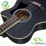 6Pcs/Set Acoustic Guitar Strings Rainbow Colorful Guitar Strings E-A