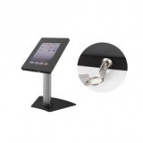 Brateck Anti-Theft Secure Enclosure Countertop Stand iPads - Black with Adjustable Height Function