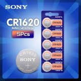 Sony CR1620 5 Pcs 3V Lithium Battery BR1620 DL1620 ECR1620 Genuine