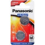 PANASONIC CR2032 2 Pack 3V Lithium Battery 5004LC ECR2032 DL2032 KCR2032 EE6227