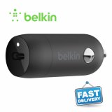 Belkin BOOST?CHARGE 20W USB-C PD Car Charger - 12 V DC Input
