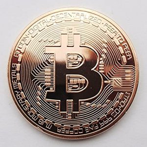 1 Ounce Copper Round - Bitcoin + Capsule (Copper)