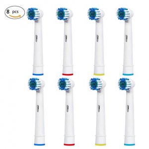 Oral-B Replacement Toothbrush Heads x 8 for Braun oral B D12,D16,D29,D20,D32,OC20,D10513, DB4510k 3744 3709 3757 D19 OC18 D811 D9525 D9511