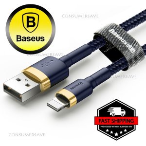 Baseus USB Cable For iPhone 13 12 11 X 8 7 6 6s Plus 5 5S SE iPad Pro Charger 2M(BLUE)