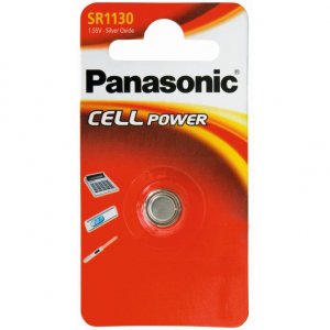 PANASONIC 1 Pcs AG10 389 SR1130 189 LR54 G10A Alkaline Battery