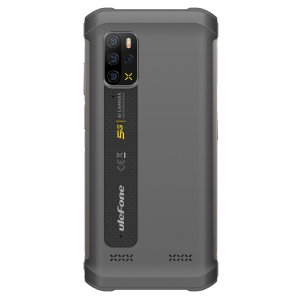 Ulefone Armor 12 5G Rugged Phone, 8GB+128GB Quad Back Cameras, IP68/IP69K Waterproof Dustproof Shockproof, Face ID & Side Fingerprint Identification, 5180mAh Battery, 6.52 inch Android 11 5G, OTG, NFC, Support Wireless Charging(Black Grey)