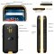 Ulefone Armor X7 Pro Rugged Phone, 4GB+32GB IP68/IP69K Waterproof Dustproof Shockproof, Face ID & Fingerprint Identification, 4000mAh Battery, 5.0 inch Android 10.0 MTK6761VWE Quad Core 64-bit up to 1.8GHz, Network: 4G, NFC, OTG(Yellow)