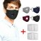 Face Mask anti dust mask Activated carbon filter Windproof bacteria Virus proof Flu Face masks (RED)