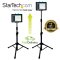 StarTech.com Adjustable Tablet Tripod Stand - Up to 27.9 cm (11") Screen Support - 1 kg Load Capacity - 157.5 cm Height x 61 cm Width - Floor Stand, Portable, Desktop - TAA Compliant